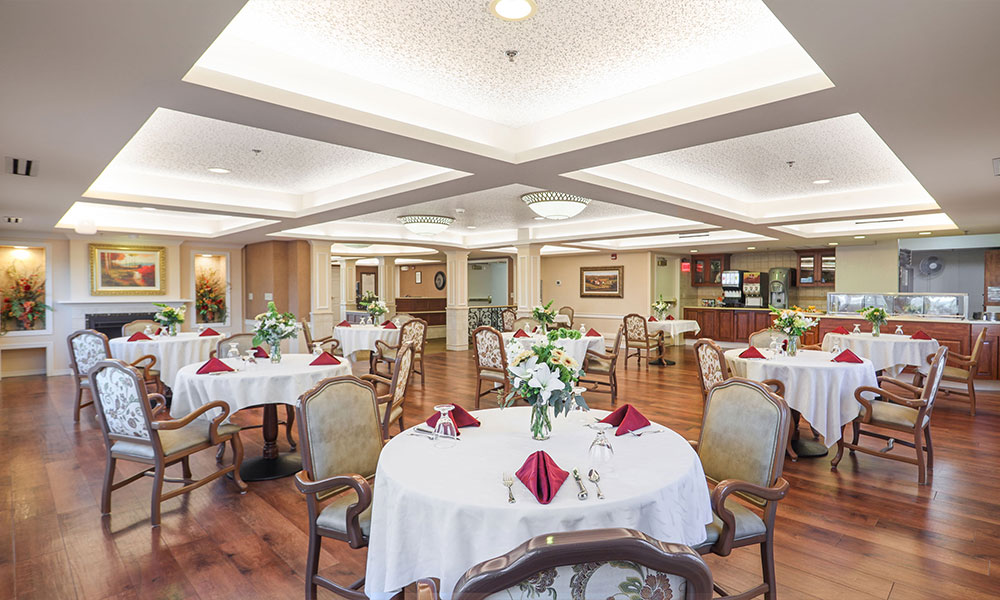 Assisted Living Dining Room