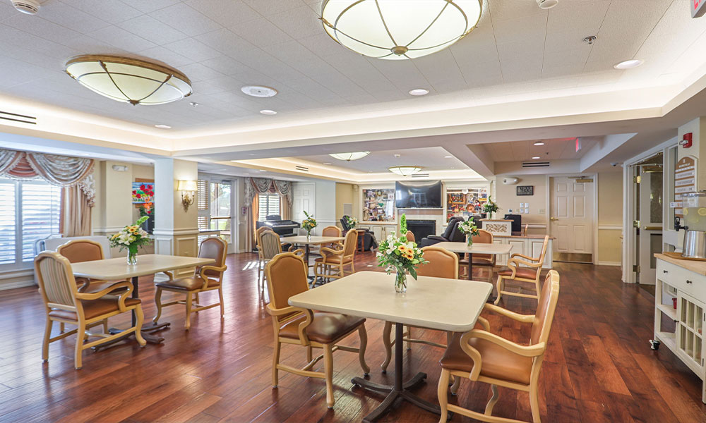 Memory Care Dining Room